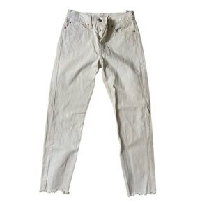 Levi’s Wedgie Fit Womens Premium Jeans 28x29 White